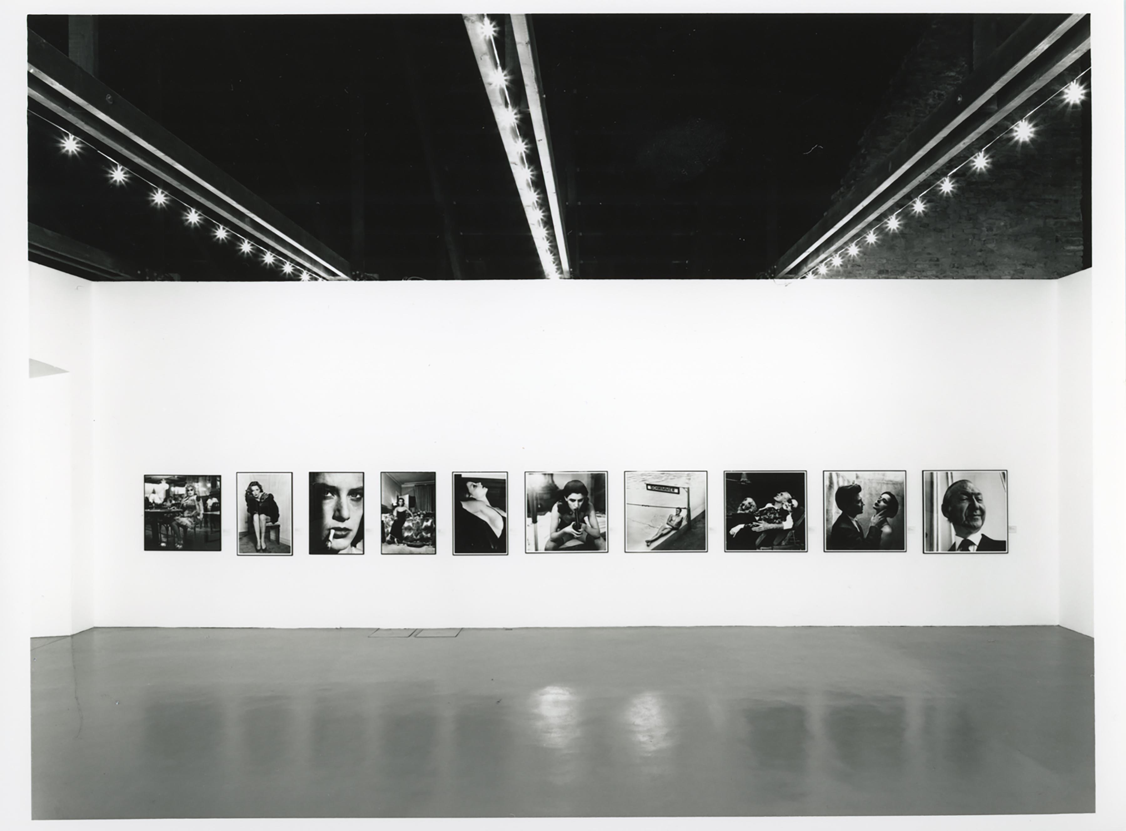 u0022Helmut Newtonu0022, installation view